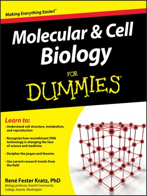 cover image of Molecular and Cell Biology For Dummies&#174;
